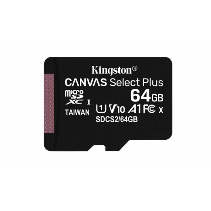 Memoria Microsd 64GB Kingston Original canvas select