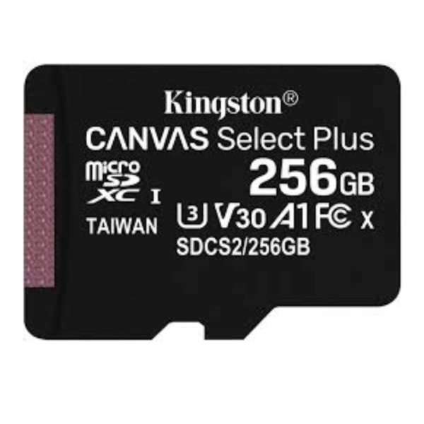 Memoria Microsd 256GB Kingston Original Canvas Select